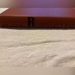 Rosemary’s Baby Hardcover Book By Ira Levin Random House Copyright 1967 1966